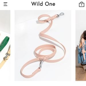 Wild One Leash size Standard, color Blush - NWT! For dogs up to 80 pounds.